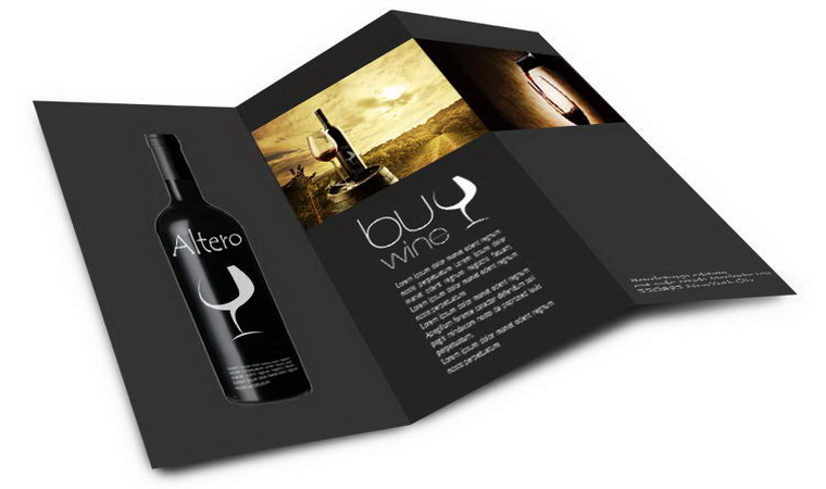 brochure pieghevole 3 ante 6 pagine